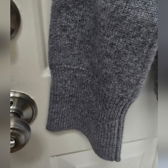 Van Kukil Celine 100% Cashmere Cardigan  Derby Grey, Organic Yarns-NWT - Picture 6 of 12